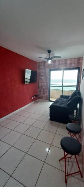 Apartamento de frente para praia- edifício HB